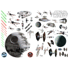 STAR WARS - nalepke - 100x70cm - Battleships (blister)