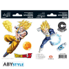 DRAGON BALL -nalepke - 16x11cm/ 2 lista - DBZ Goku-Vegeta