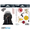 GAME OF THRONES - nalepke - 16x11cm/ 2 lista - Stark/ Sigils