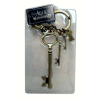 Alice in Wonderland Key Ring Keys