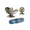 Lord of the Rings Stainless Steel Spinning Ring The One Ring (Blue)