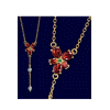 Harry Potter Replica 1/1 Hermione?s Red Crystal Necklace
