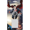 Superman Man Of Steel Metal Key Ring Text Logo