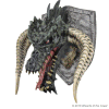 Dungeons and Dragons Black Dragon Trophy Plaque