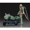 Bubblegum Crisis Action Figure 1/15 Moto Slave with Linna 11 cm
