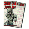 Zombie Dice Score Pad