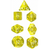 Translucent Poly 7-Set Yellow w/white