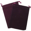 Small Suede Bag (4 ? 6) Burgundy