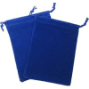 Large Suede Bag (5 ? 7) Royal Blue