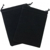 Large Suede Bag (5 ? 7) Black