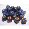 Speckled D6 12mm (36 Dice) Golden Cobalt?