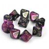 Gemini? D10 10-Set Black-Purple w/gold