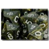 D10 10- Sets Leaf? Black Gold w/silver