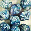 D10 10- Sets Lustrous? Slate w/white