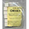 Opaque Polyhedral White Bag of 10 Blank 6-sided dice