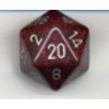 Speckled D20 34mm Die Silver Volcano?
