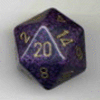 Speckled D20 34mm Die Hurricane?