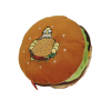 Simpsons Pillow Hamburger