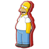 Simpsons Pillow Big Homer 50 x 19 cm