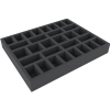 FSFJ045BO 45 mm foam tray with 30 compartments