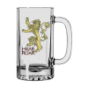 Game of Thrones Beer Glass Lannister