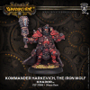 Khador Kommander Harkevich Iron Wolf