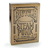 Poker cards Steampunk Gold Premium, Bicycle USA