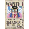 ONE PIECE - Poster Wanted Mr2 Bon Clay (52x35)