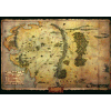 THE HOBBIT - poster - Middle Earth Map (98x68)