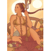 Princess Leia Art Sleeves Display