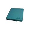 QuadRow Zipfolio? XenoSkin? 12-Pocket Petrol Blue 
