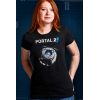 Portal II Ladies T-Shirt Wheatley in Space