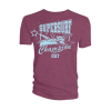 2000 AD T-Shirt Supersurf Champion 2117 Burgundy