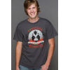 World Of Warcraft Mists of Pandaria T-Shirt Pandaren Brewmaster Heather Charcoal